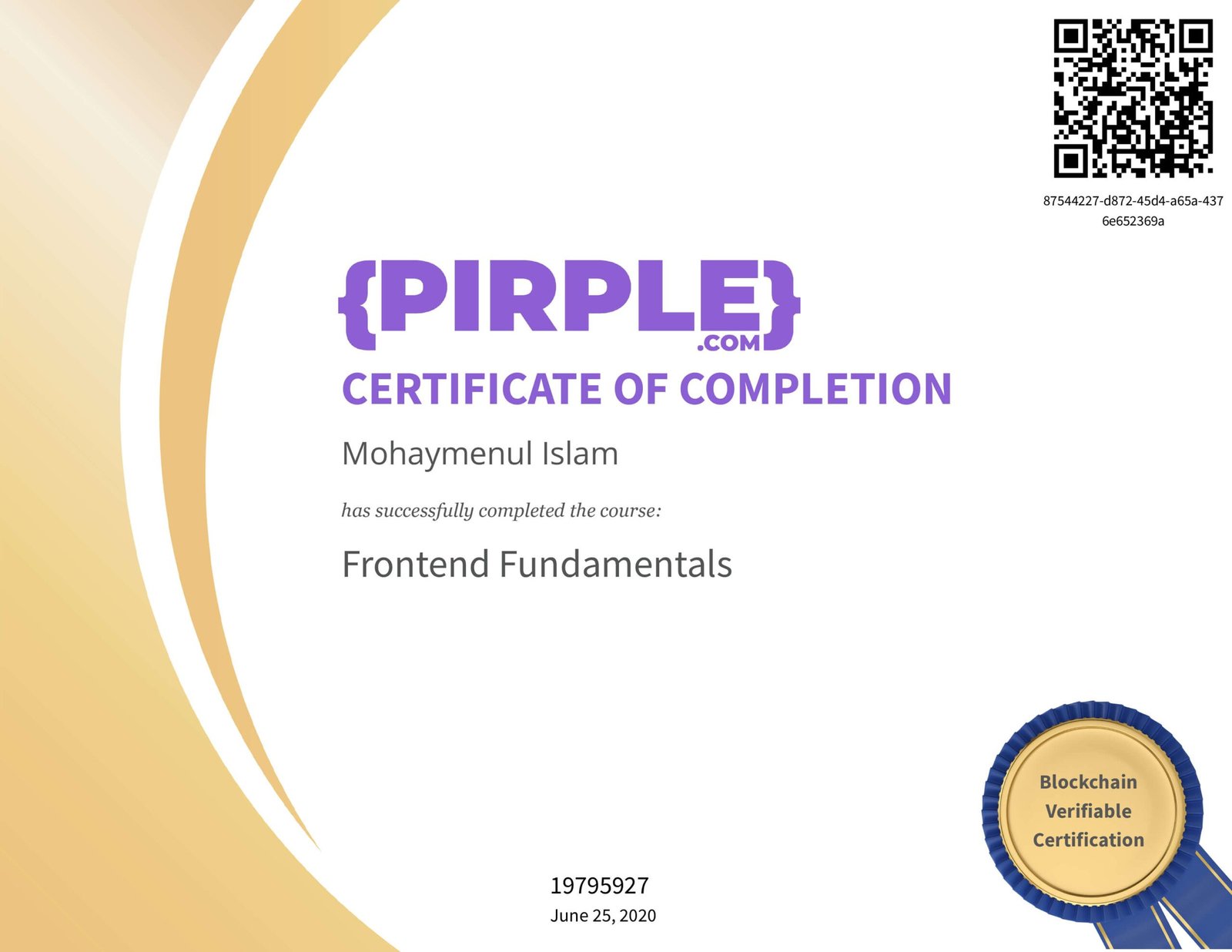 Mohaymenul Islam - Web Developer & WordPress Expert