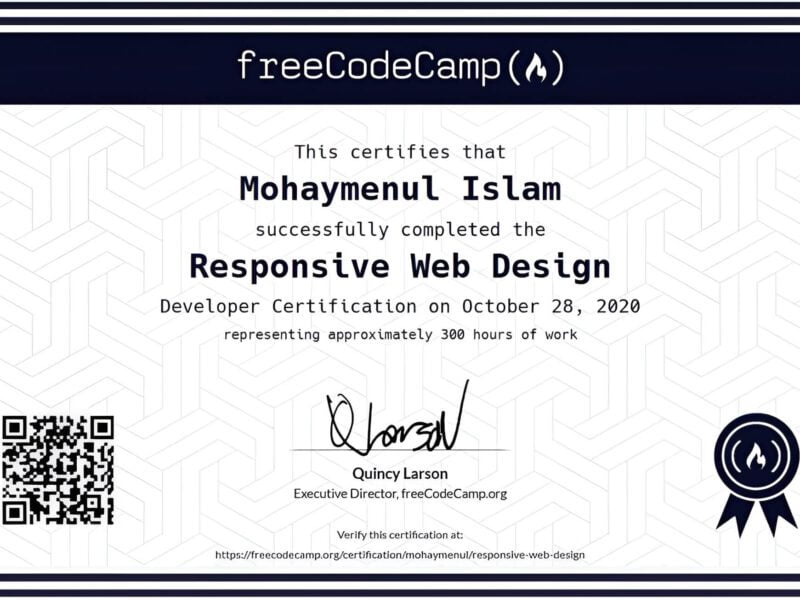 Mohaymenul Islam - Web Developer & WordPress Expert