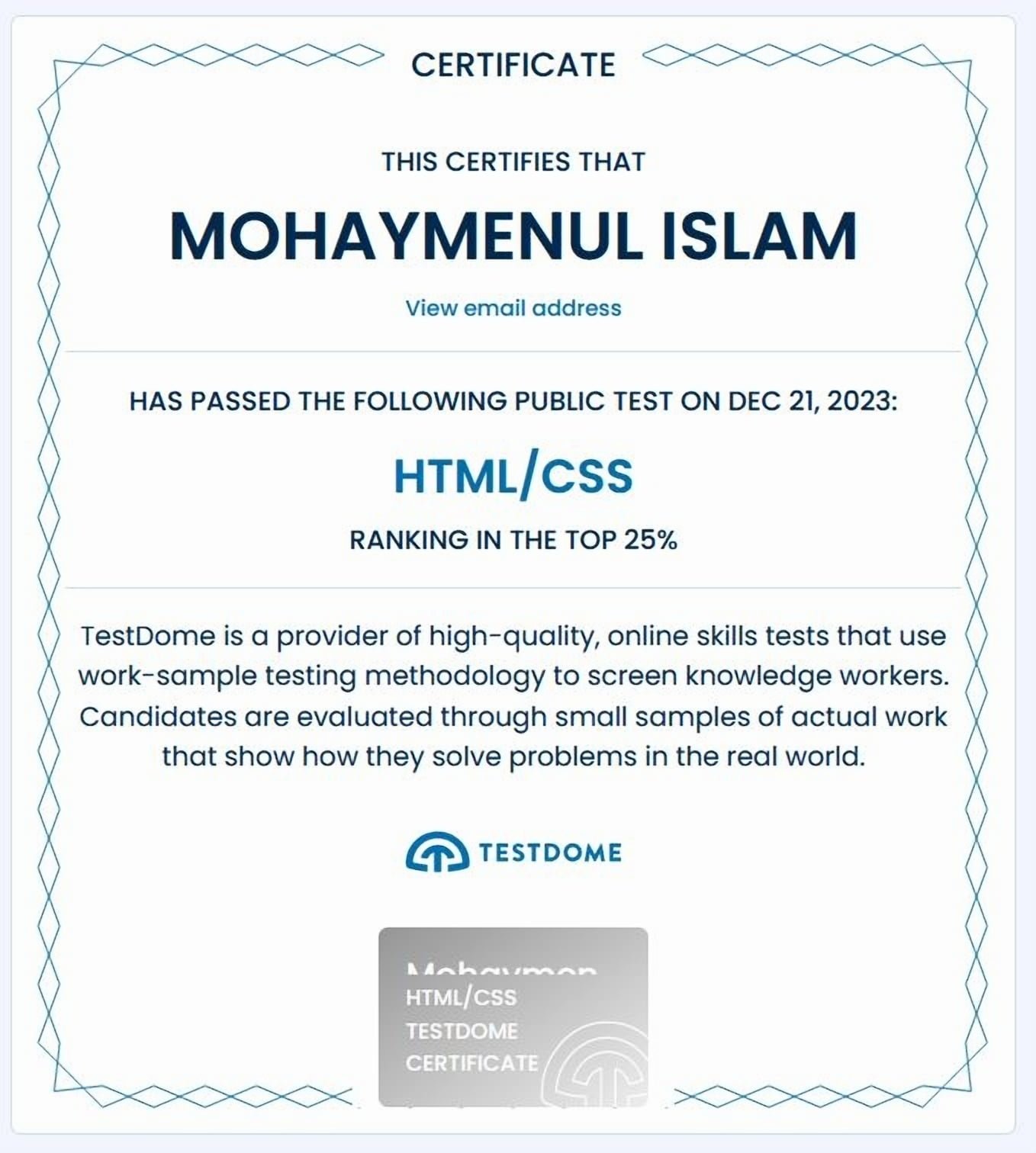 Mohaymenul Islam - Web Developer & WordPress Expert